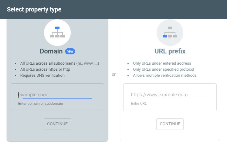 Connecting Your Site To Google Search Console